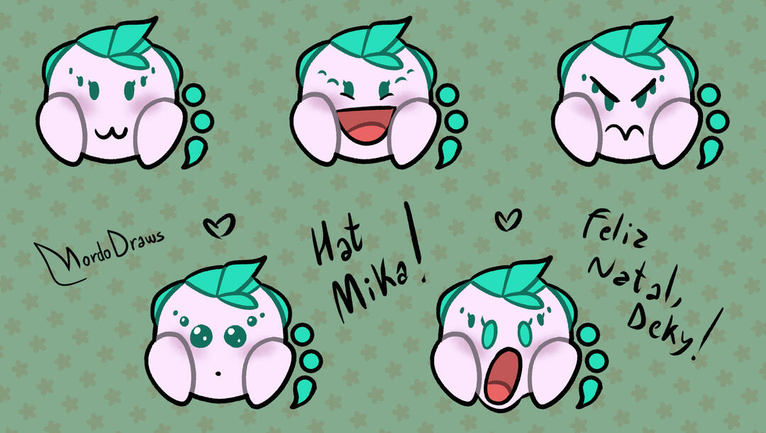 Emotes commission example