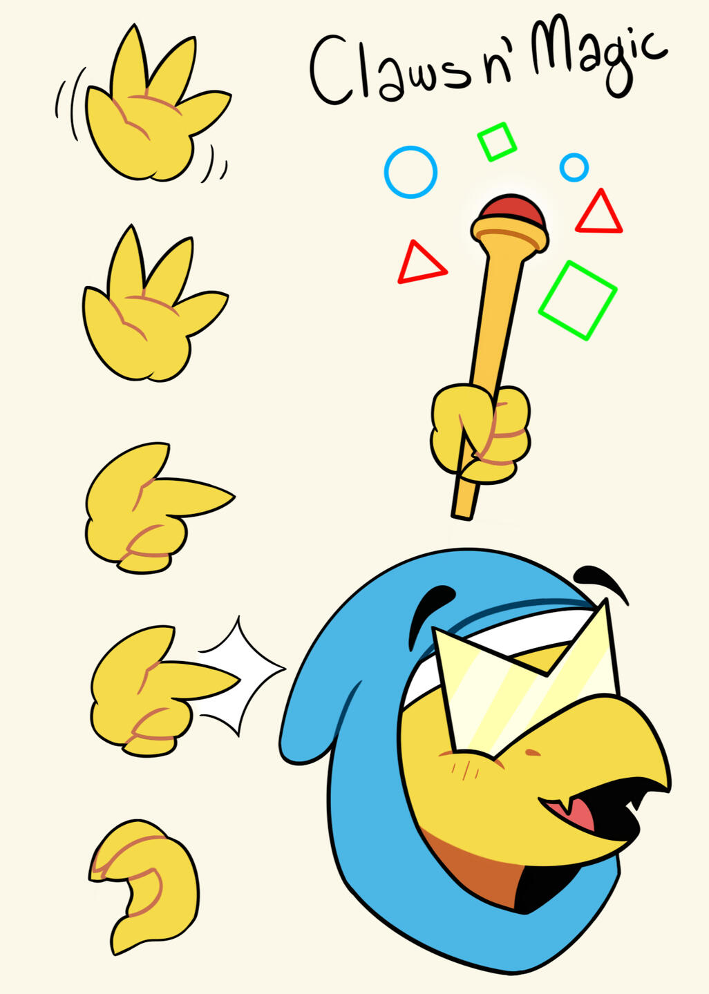 Emotes commission example